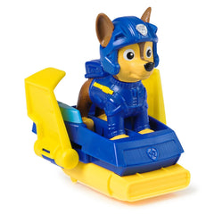 Patrula catelusilor action pups set vehicul de salvare hoverboard si figurina Chase 5 cm - Publisol.ro