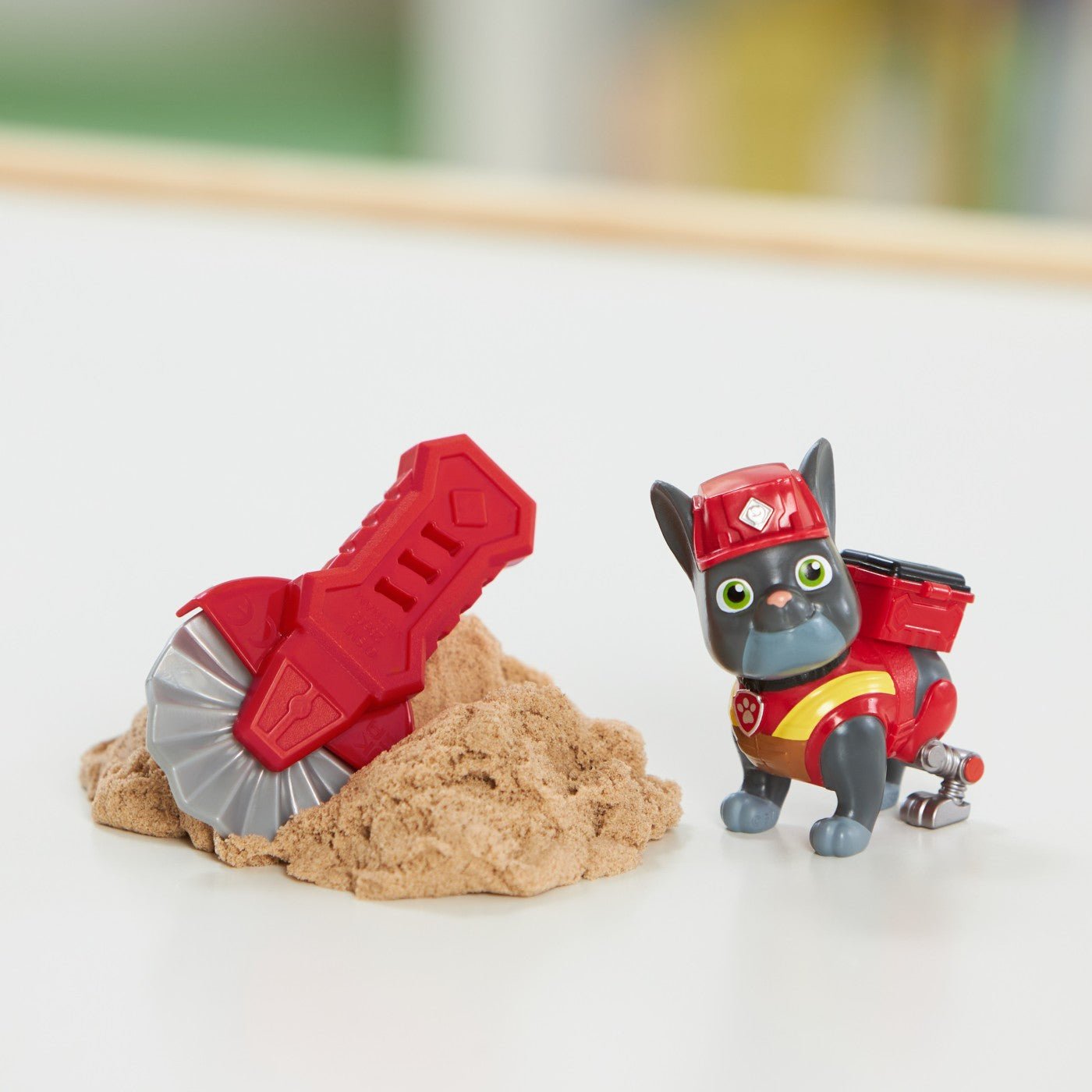 Patrula catelusilor echipa rubble set 2 figurine charger si wheeler , Spin Master - Publisol.ro