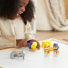 Patrula catelusilor echipa rubble set 2 figurine rubble si mix, Spin Master - Publisol.ro