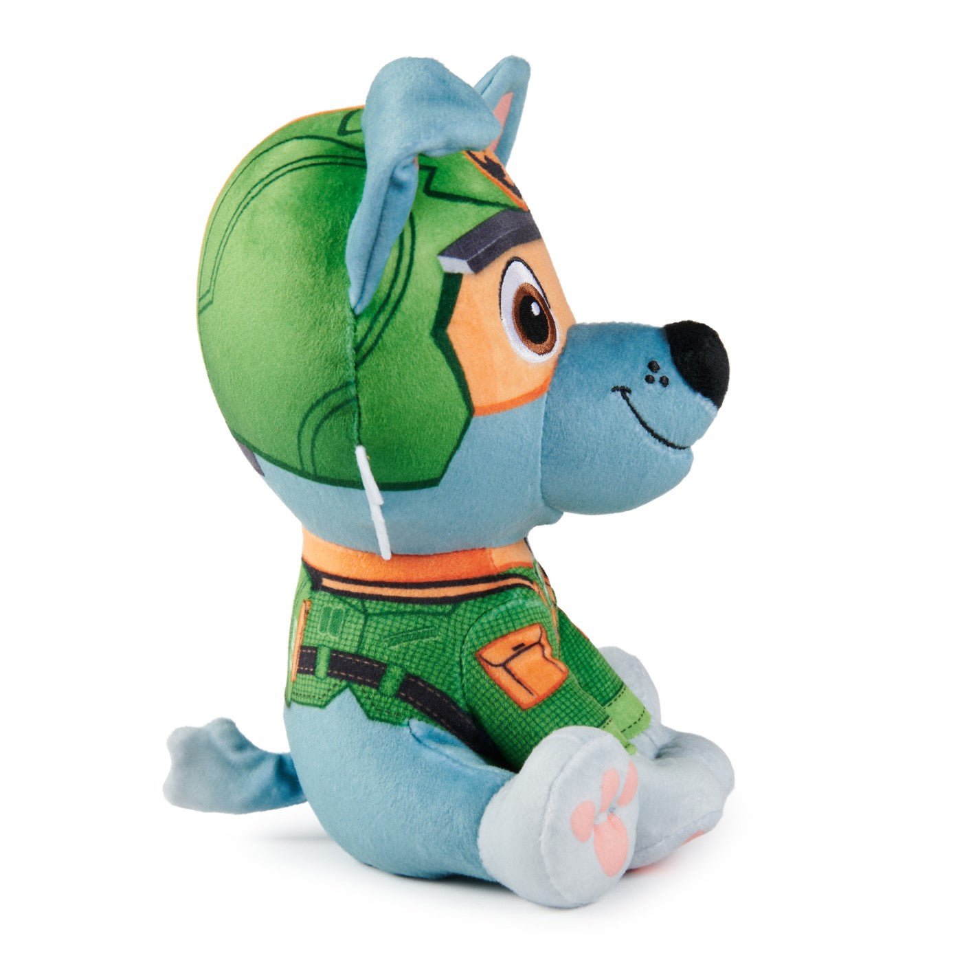 Patrula catelusilor jungle jucarie de plus rocky 20cm, Spin Master - Publisol.ro