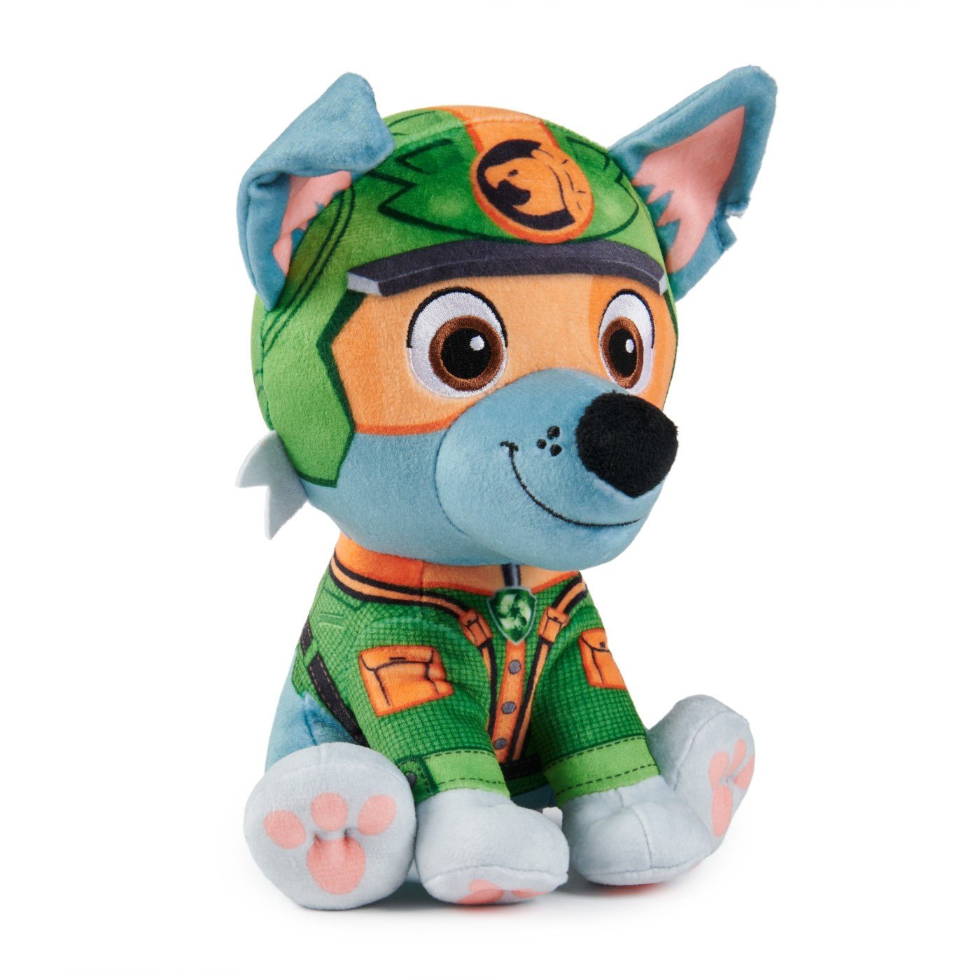 Patrula catelusilor jungle jucarie de plus rocky 20cm, Spin Master - Publisol.ro