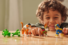 Patrula catelusilor jungle pups set 3 figurine chase tracker si tigrul, Spin Master - Publisol.ro