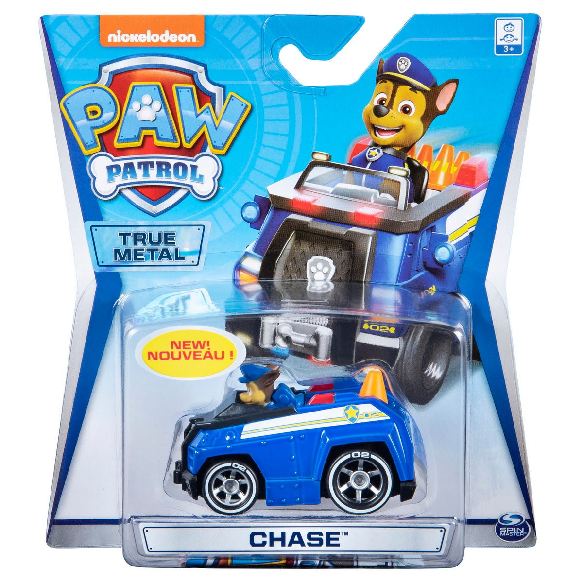 Patrula catelusilor macheta metalica chase super erou, Spin Master - Publisol.ro