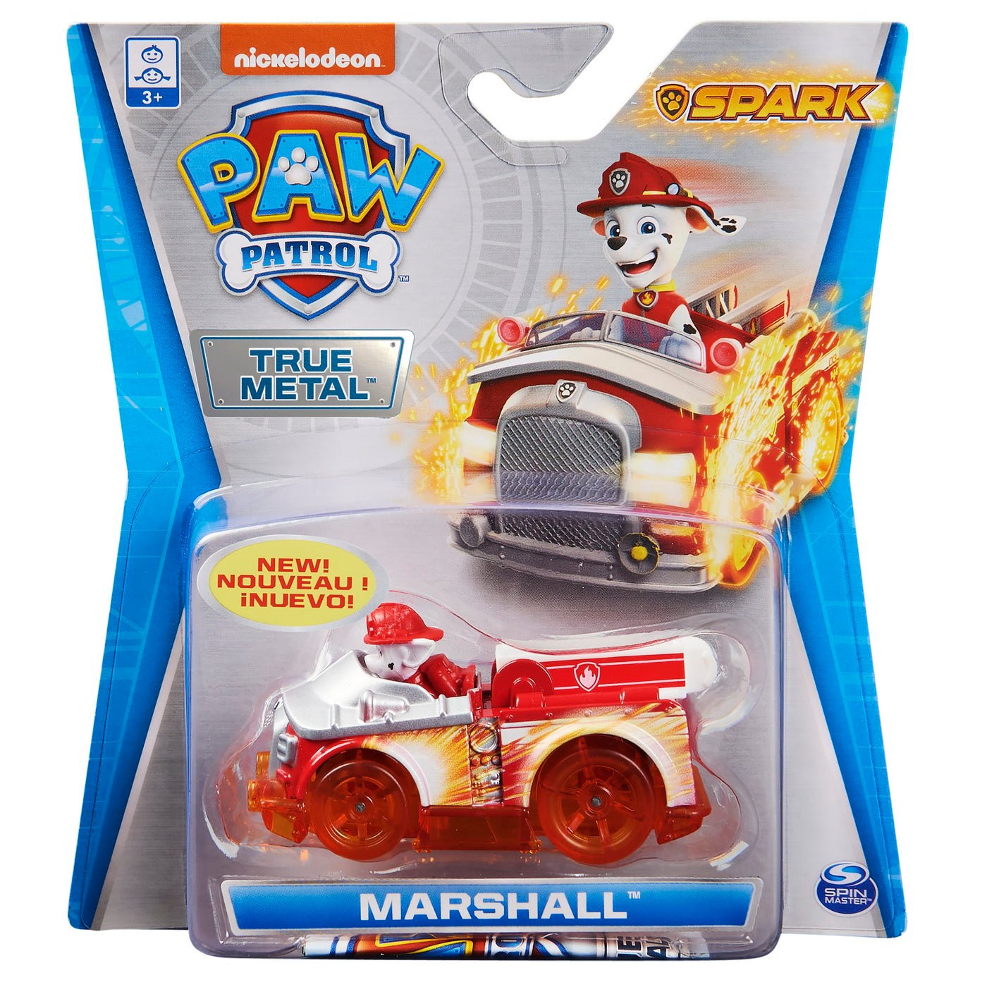 Patrula catelusilor macheta metalica spark marshall, Spin Master - Publisol.ro