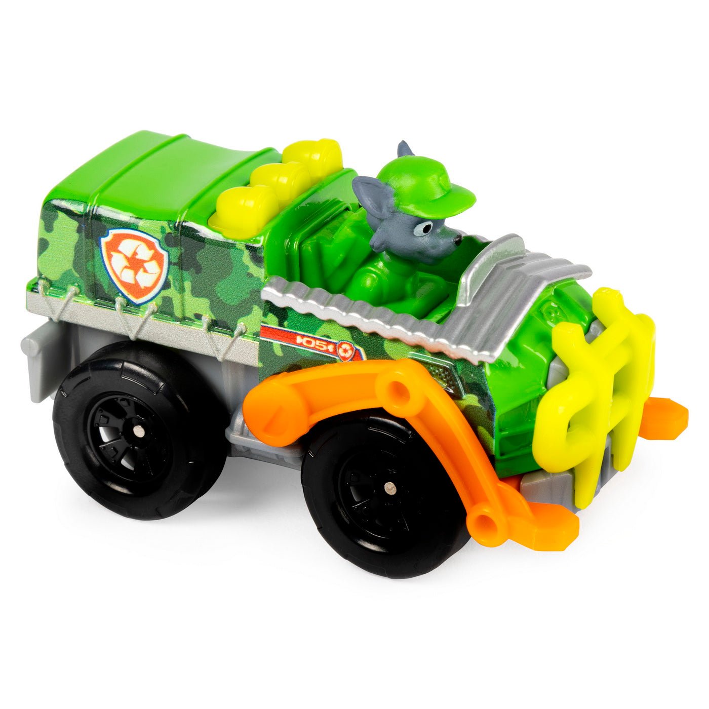 Patrula catelusilor masinuta metalica rocky jungle rescue, Spin Master - Publisol.ro
