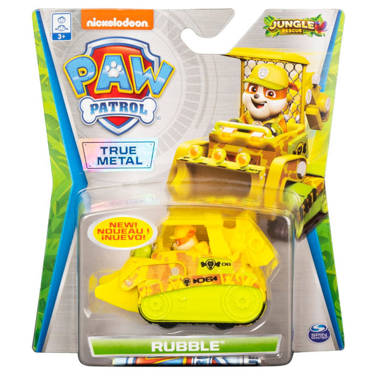 Patrula catelusilor masinuta metalica rubble jungle rescue, Spin Master - Publisol.ro