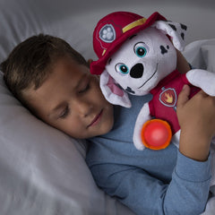 Patrula catelusilor plus snuggle up marshall cu burtica luminoasa, Spin Master - Publisol.ro