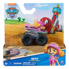 Patrula catelusilor pup squad racers rescue wheels vehicul metalic Skye scara 1:55 - Publisol.ro