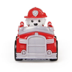 Patrula catelusilor pup squad racers vehicul cu figurina Marshall - Publisol.ro