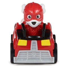 Patrula catelusilor pup squad racers vehicul metalic marshall scara 1:55, Spin Master - Publisol.ro