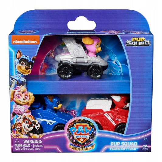 Patrula catelusilor pup squad set cadou 3 masinute, Spin Master - Publisol.ro