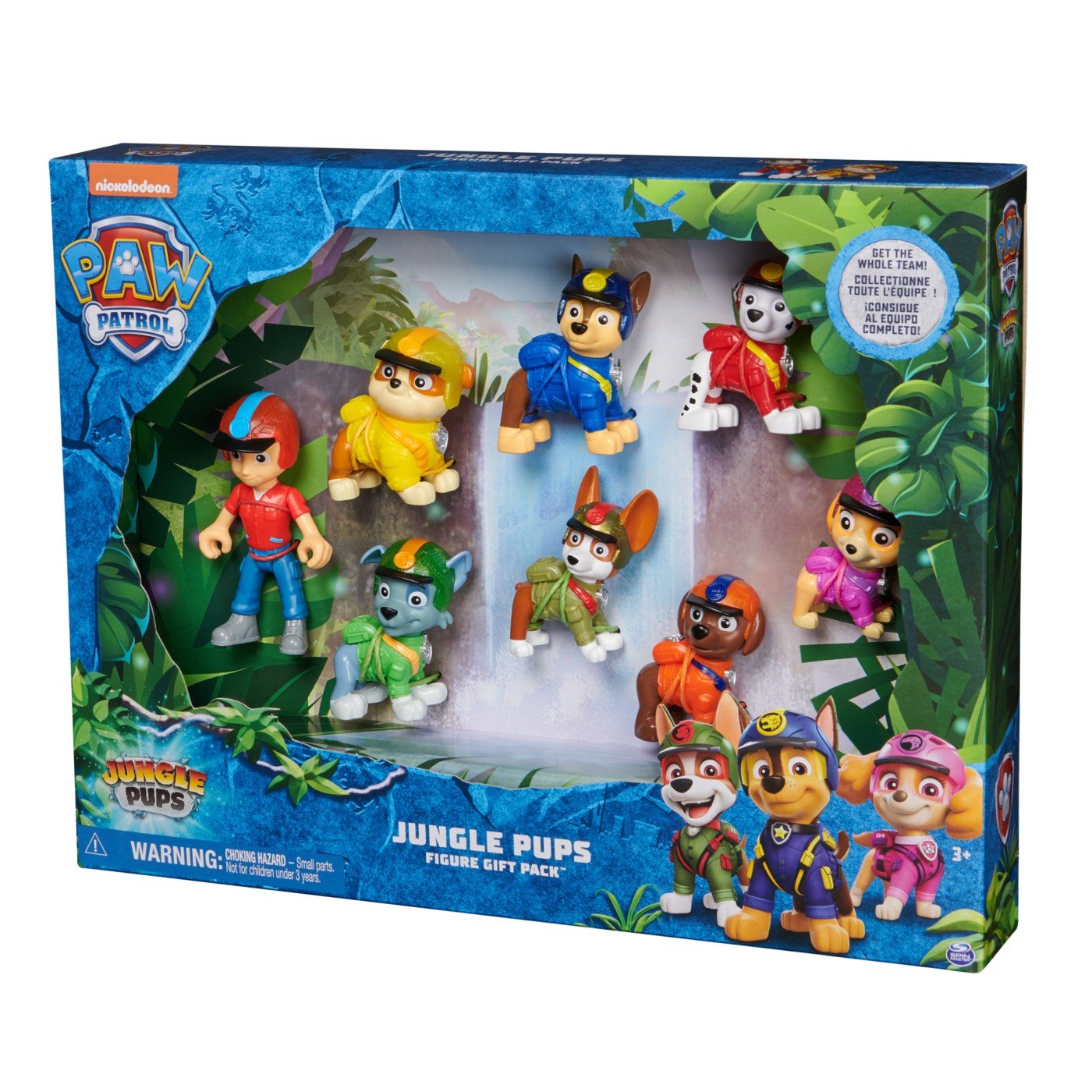 Patrula catelusilor set cadou 8 figurine jungle, Spin Master - Publisol.ro