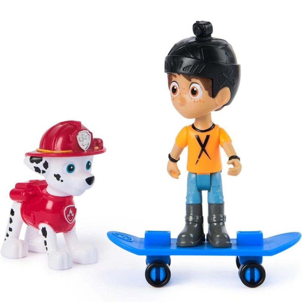 Patrula catelusilor set figurine eroi de salvare marshall si daring danny x - Publisol.ro