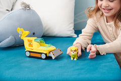 Patrula catelusilor vehicul catelusii acvatici figurina rubble si vehiculul rechin ciocan, Spin Master - Publisol.ro