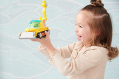 Patrula catelusilor vehicul catelusii acvatici figurina rubble si vehiculul rechin ciocan, Spin Master - Publisol.ro