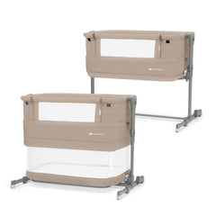 Patut co - sleeper Kinderkraft neste grow, bej - Publisol.ro