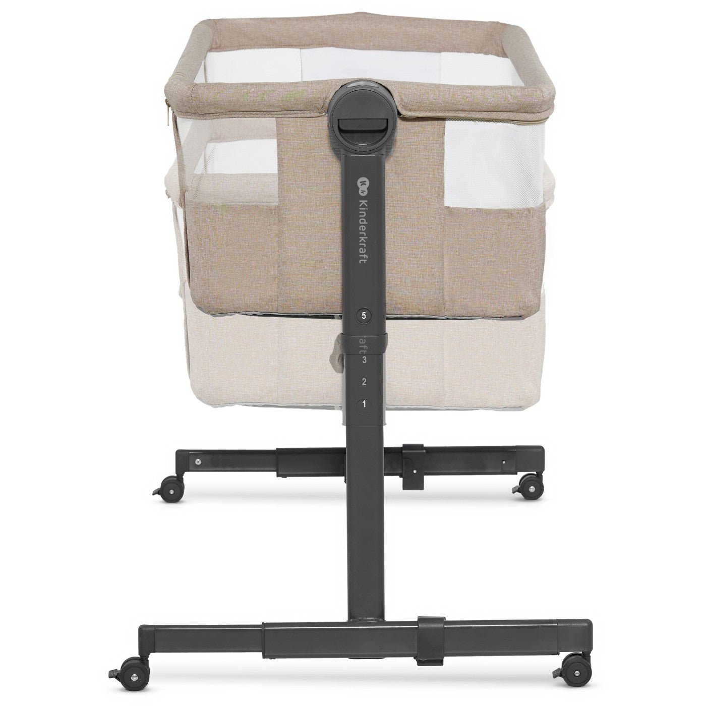 Patut co - sleeper Kinderkraft neste up 2, bej - Publisol.ro