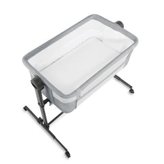 Patut co - sleeper Kinderkraft neste up 2, gri deschis - Publisol.ro