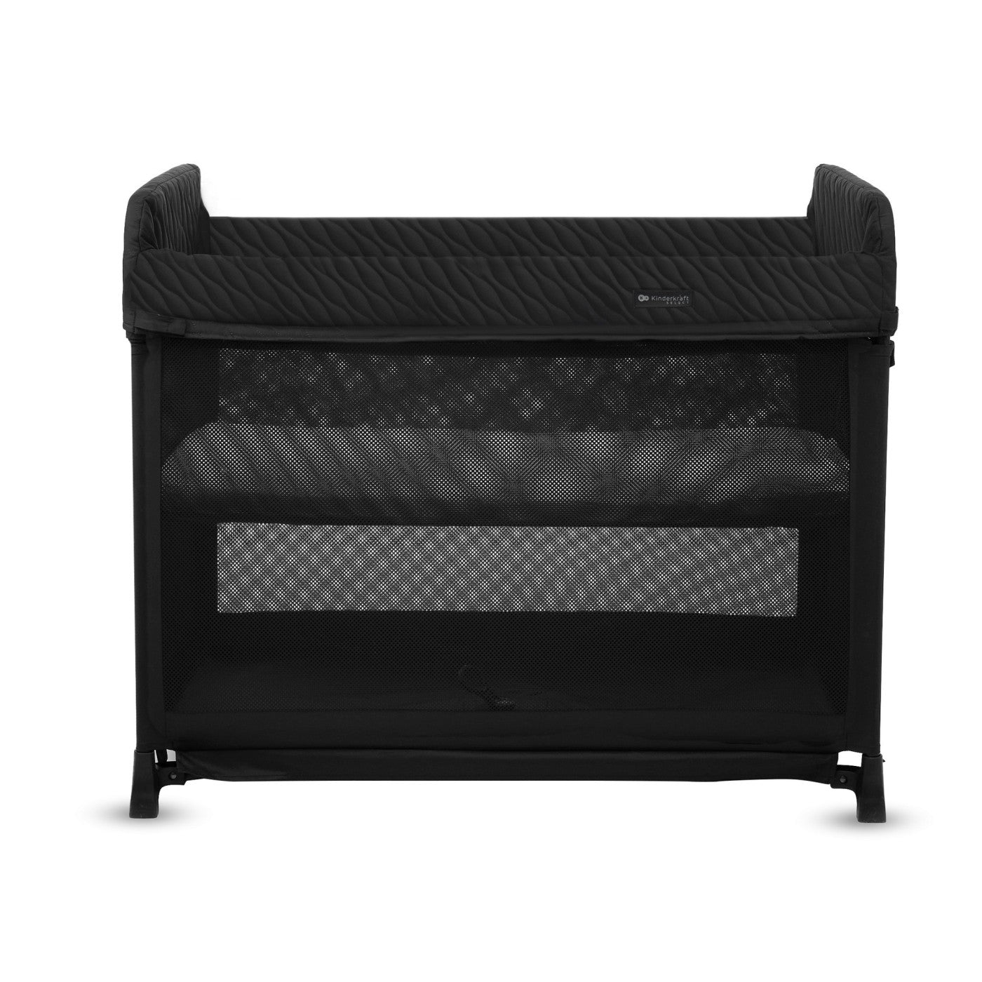 Patut de calatorie Kinderkraft moon dream, black - Publisol.ro
