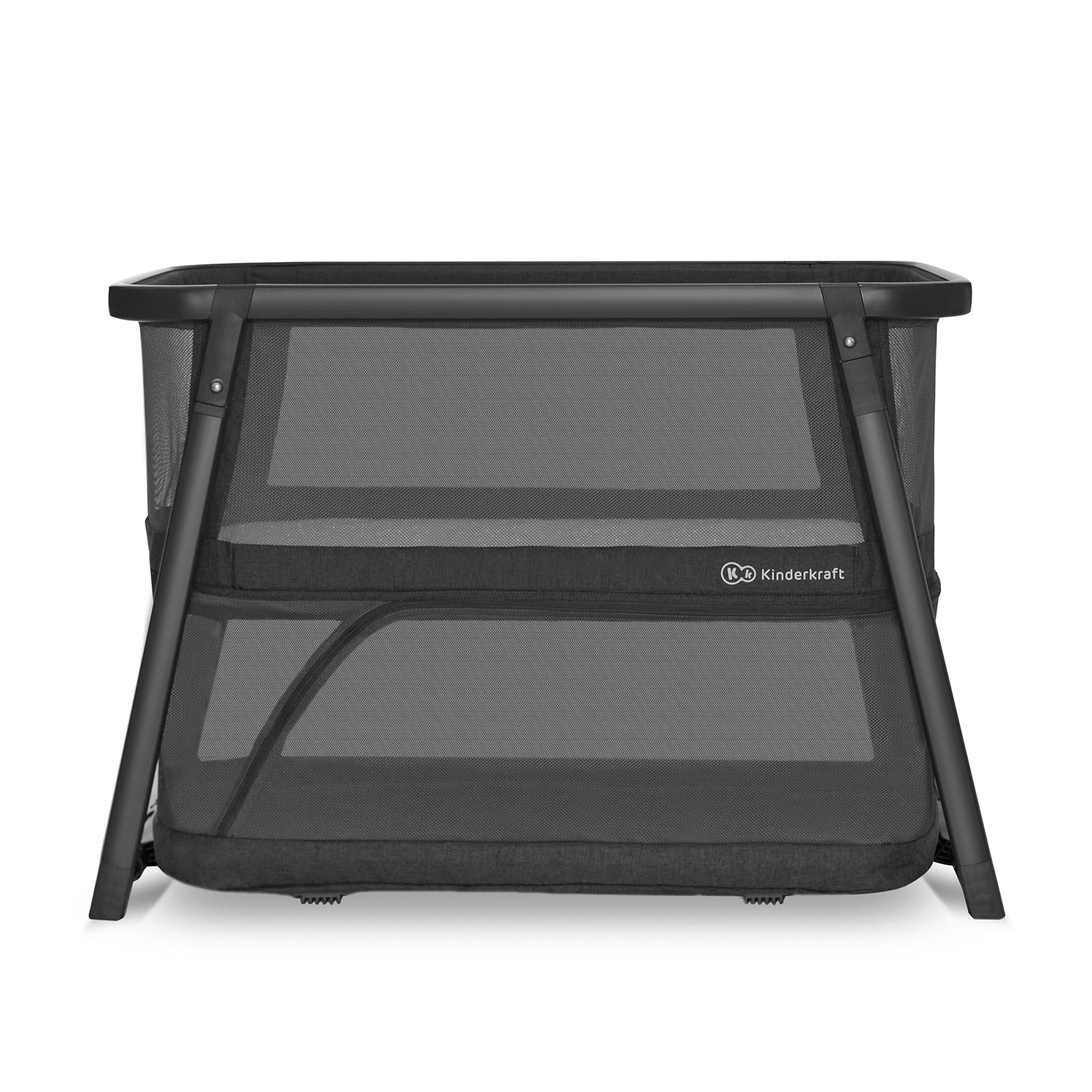 Patut de calatorie Kinderkraft sofi plus, 4 in 1, grey - Publisol.ro