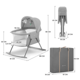 Patut Kinderkraft lovi, 3 in 1, grey - Publisol.ro