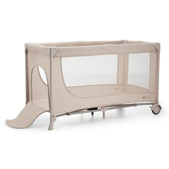 Patut travel Kinderkraft joy2, cu accesorii, beige - Publisol.ro