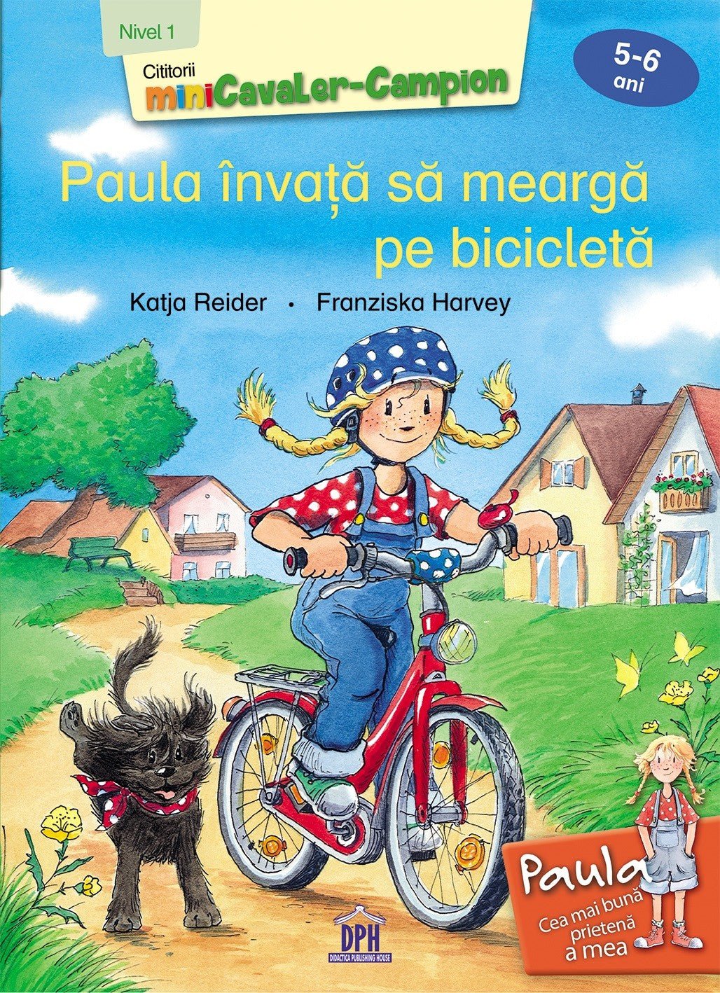 Paula invata sa mearga pe bicicleta - nivelul 1, de Katja Reider - Publisol.ro