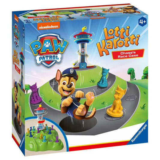 Paw Patrol Funny Race Ravensburger, joc de societate pentru copii de la 4 ani, multilingv incl. RO, Ravensburger - Publisol.ro