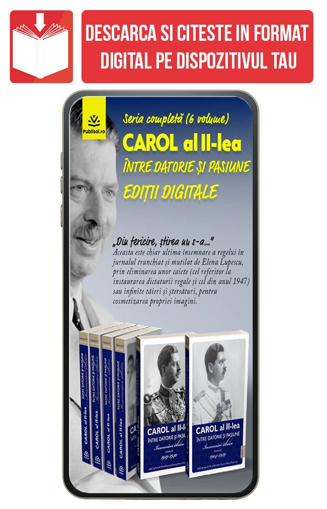 PDF Set complet Carol al II-lea - 6 Volume - Publisol.ro