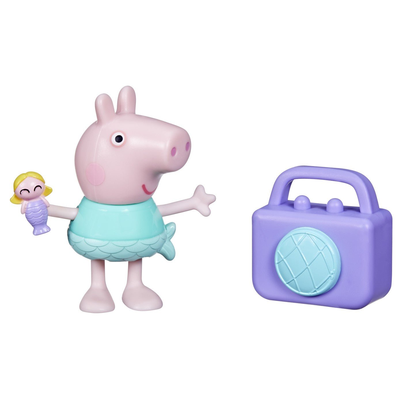 Peppa pig figurina prietenii amuzanti peppa pig 7cm, Hasbro - Publisol.ro