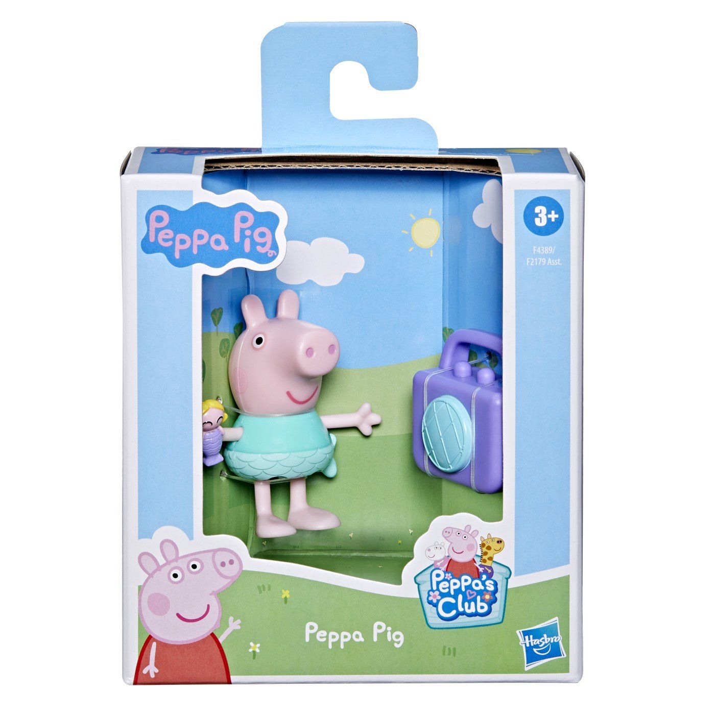 Peppa pig figurina prietenii amuzanti peppa pig 7cm, Hasbro - Publisol.ro