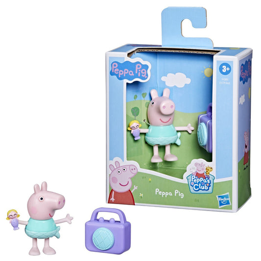 Peppa pig figurina prietenii amuzanti peppa pig 7cm, Hasbro - Publisol.ro