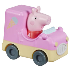 Peppa pig masinuta buggy de inghetata si figurina peppa, Hasbro - Publisol.ro