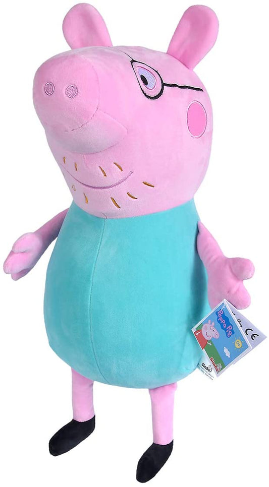 Peppa pig plush tata wutz 37cm, Simba - Publisol.ro