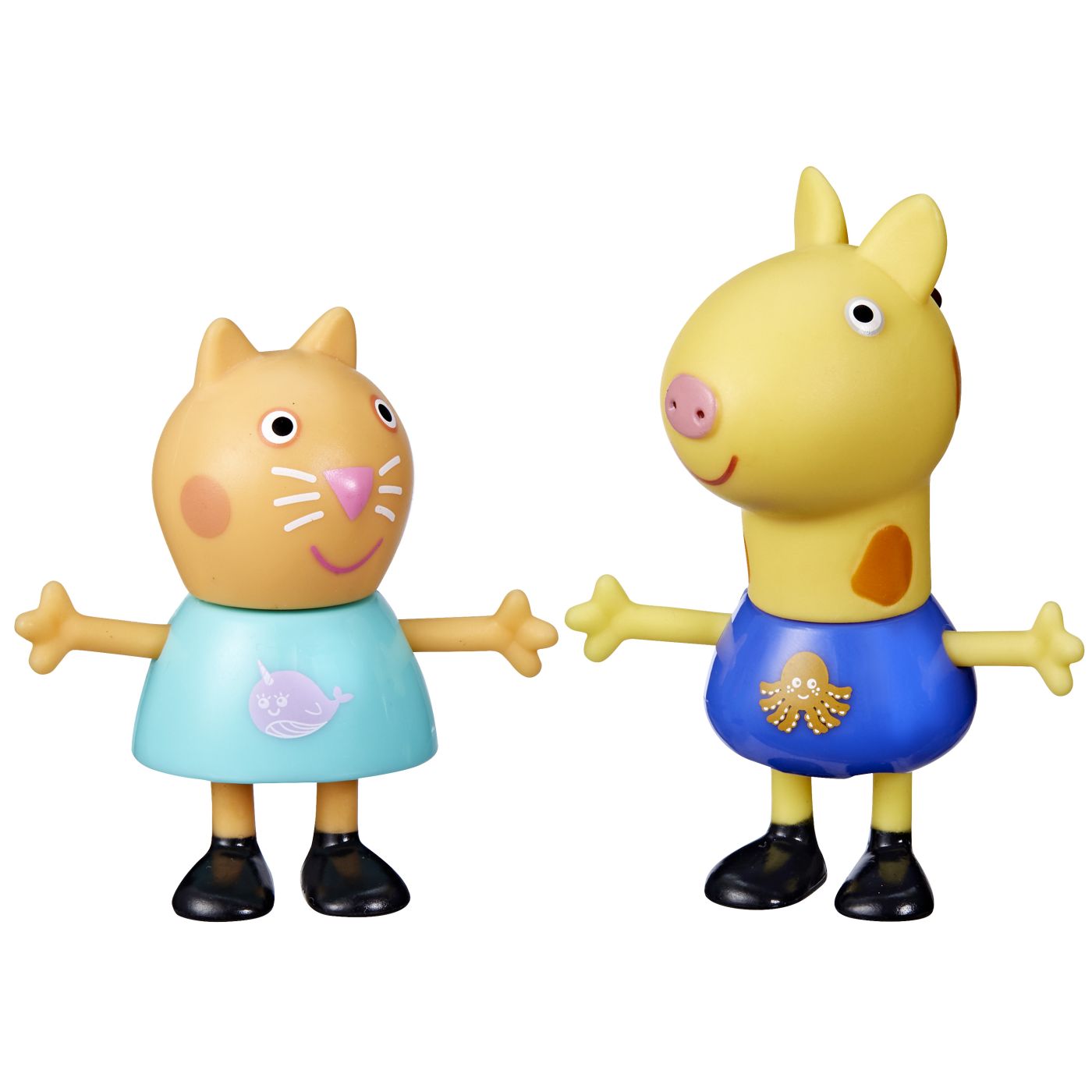 Peppa pig prieteni buni set 2 figurine pisica candy si girafa gerald - Publisol.ro