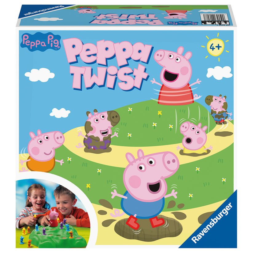 Peppa Pig Ravensburger, joc de societate pentru copii de la 4 ani, multilingv incl. RO, Ravensburger - Publisol.ro