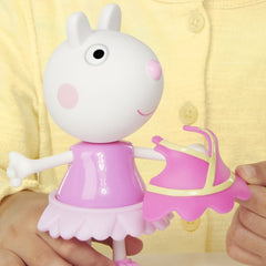 Peppa pig set figurina si accesorii vestimentare oita suzy 15cm, Hasbro - Publisol.ro