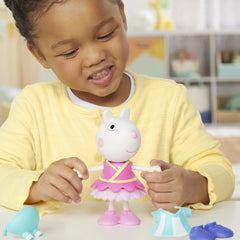 Peppa pig set figurina si accesorii vestimentare oita suzy 15cm, Hasbro - Publisol.ro