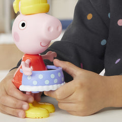 Peppa pig set figurina si accesorii vestimentare peppa pig 15cm, Hasbro - Publisol.ro