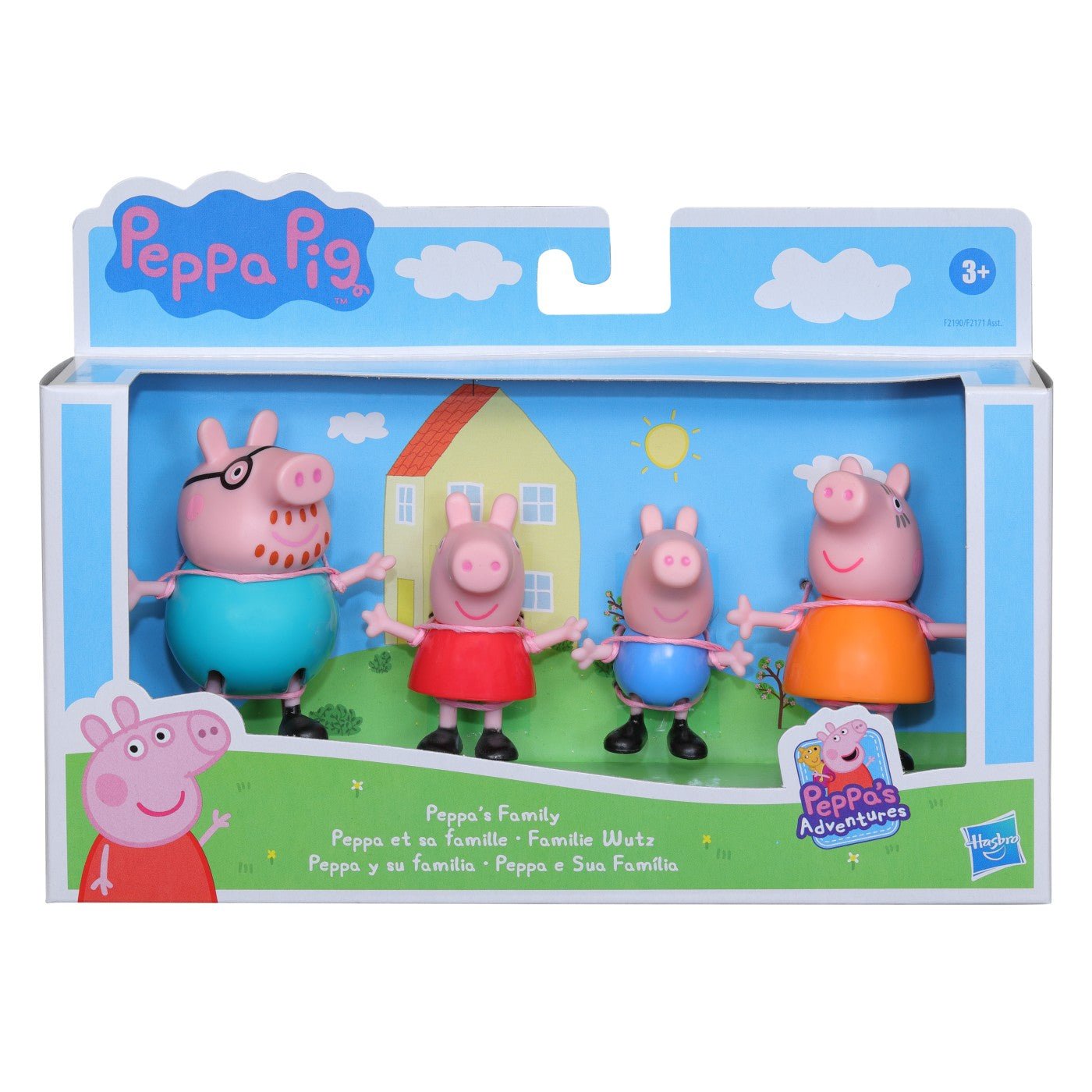 Peppa pig set figurine familia pig, Hasbro - Publisol.ro