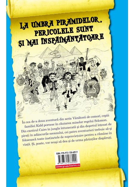 Pericol pe Nil (vol. 2 din seria Vânătorii de comori) - Publisol.ro