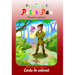 Peter Pan - carte de colorat, de Prestige - Publisol.ro