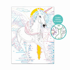 Picteaza si inrameaza unicornul magic, AS - Publisol.ro