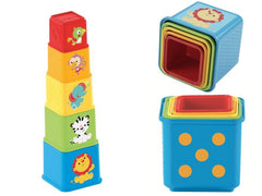 Piramida din cuburi, Mattel - Publisol.ro