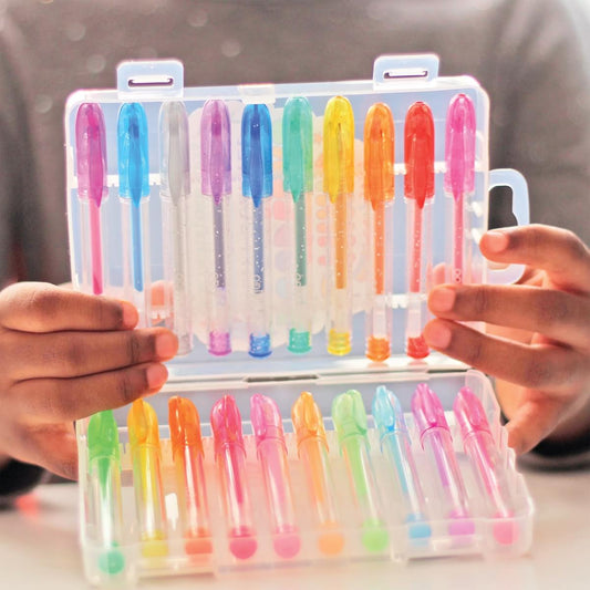 Pixuri cu gel parfumate Mini Doddlers, set de 20 - Ooly
