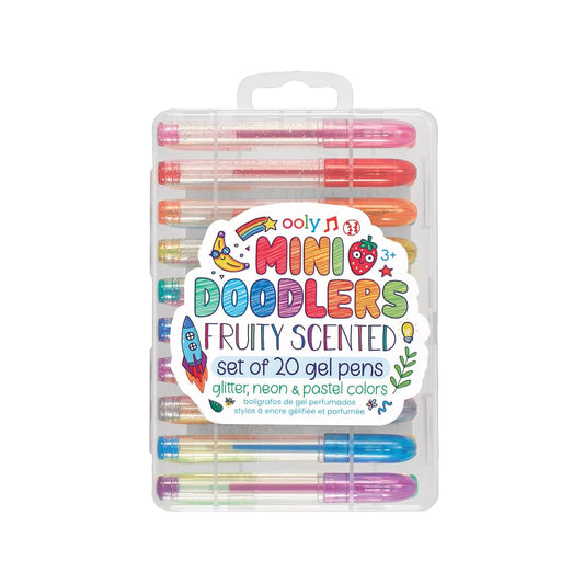 Pixuri cu gel parfumate Mini Doddlers, set de 20 - Ooly