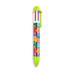 Pix multicolor cu 6 culori si mecanism retractabil Monstruleti - Ooly