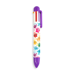 Pix multicolor cu 6 culori si mecanism retractabil Monstruleti - Ooly