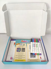 Pixicade -  kit creativ multipremiat pentru a transforma desenele copiilor in jocuri video pentru mobil sau tableta, editie jocuri nelimitate - Pixicade