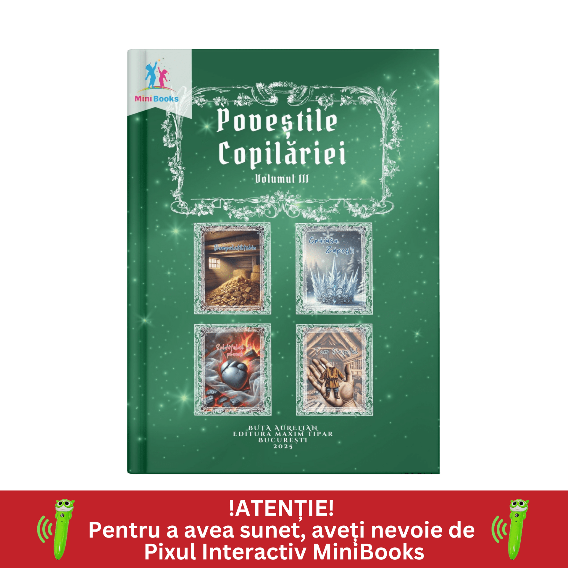 Pixul Vorbitor MiniBooks – Magia Sunetelor - Publisol.ro